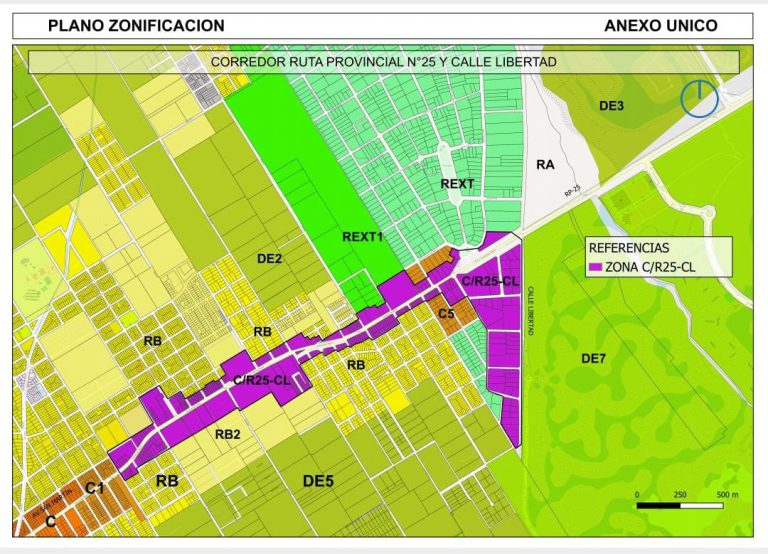 Escobar aprobó una ordenanza para regular el desarrollo comercial en un tramo de la Ruta 25