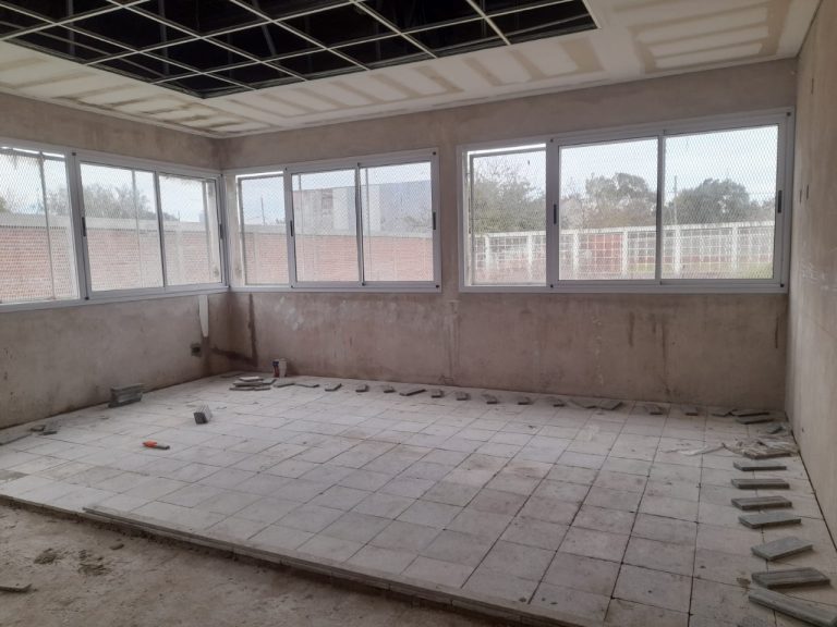 Construyen escuela en Villa Numancia Norte