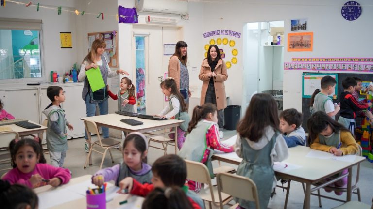 Vicente López impulsa un modelo de Educación Positiva en los jardines