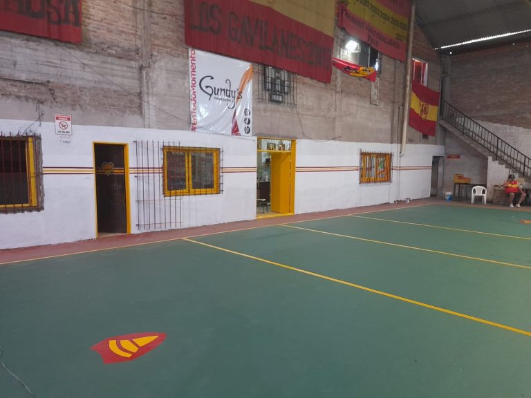 Se reinauguró el polideportivo de Villa Guillermina