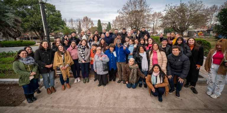 Mariel Fernández inauguró una serie de obras en Francisco Álvarez