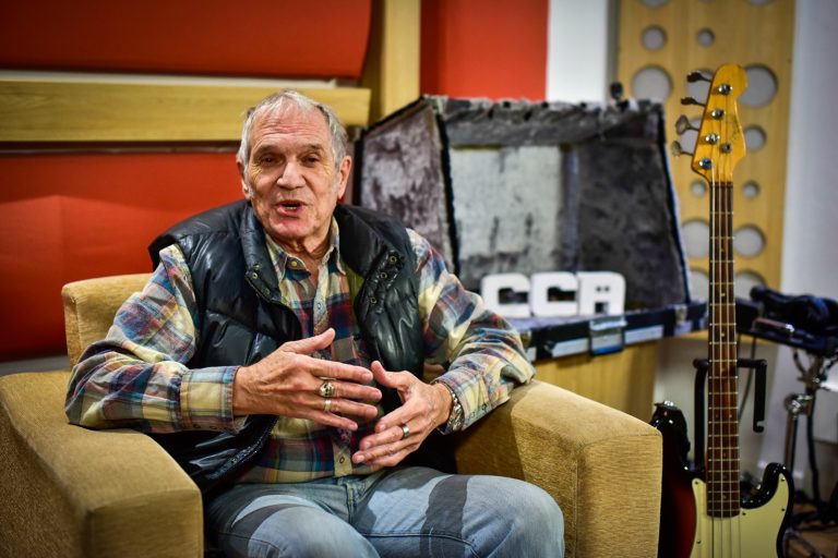 Vitico grabó en el estudio de la Casa Cultura y Arte
