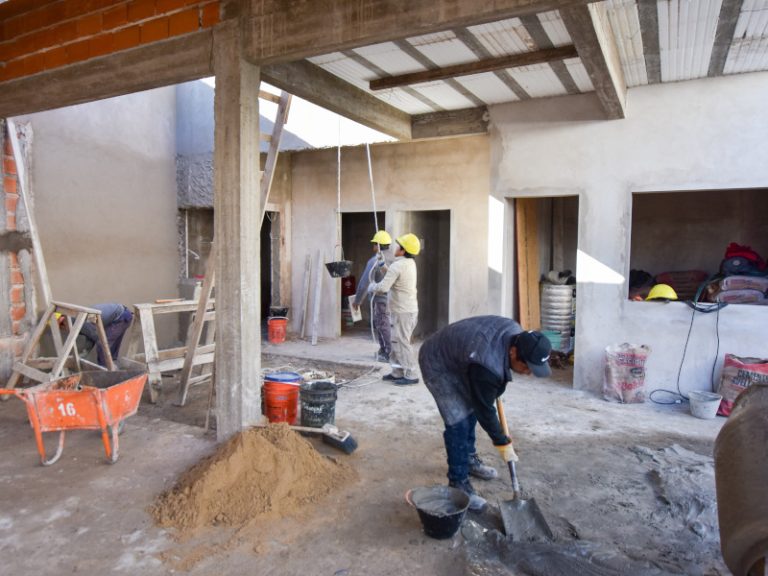 Avanza obra en centro de salud Santa Rosa
