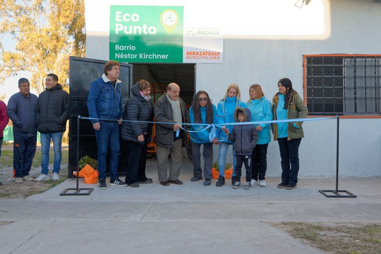 Inauguran Ecopunto en El Pato