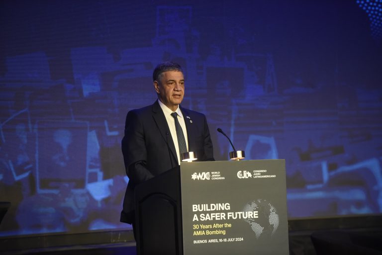 Jorge Macri recordó el atentado a la AMIA y lo describió como “una acción cruel y despiadada”