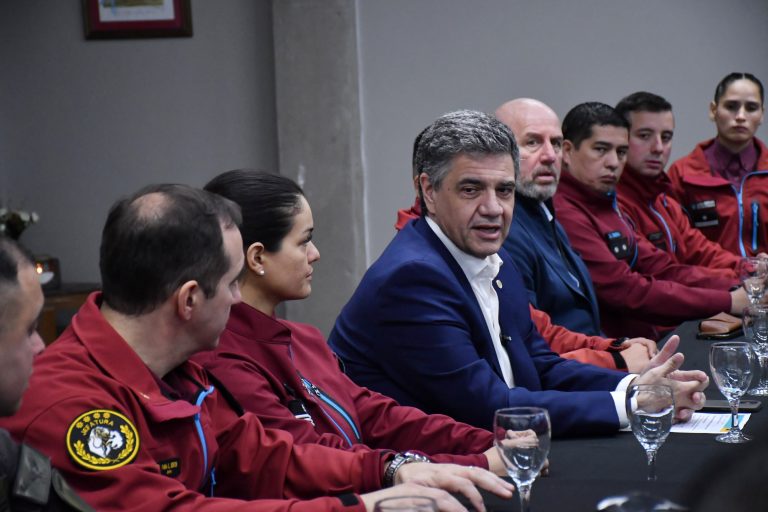 Jorge Macri reconoció a 22 integrantes de la Policía de la Ciudad