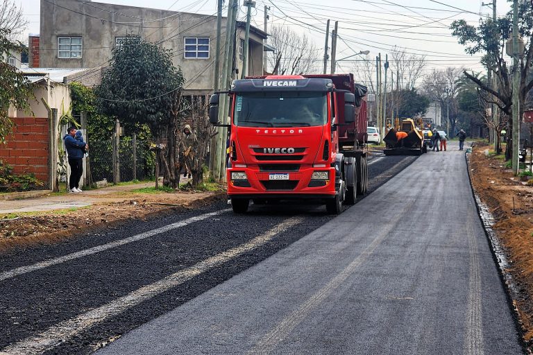 Avanzan obras de red vial en Santa Rosa