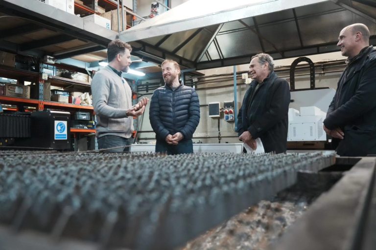 Otermín apuesta a dar un impulso a la producción en Lomas de Zamora