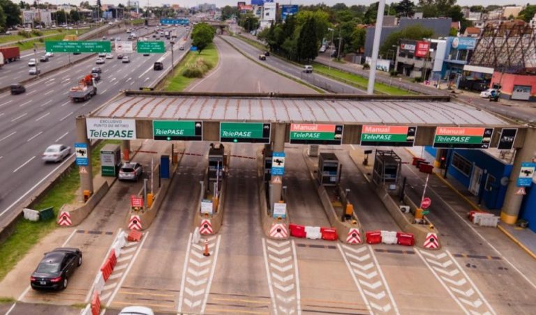 Aplican un nuevo aumento en algunos tramos de los peajes de rutas nacionales