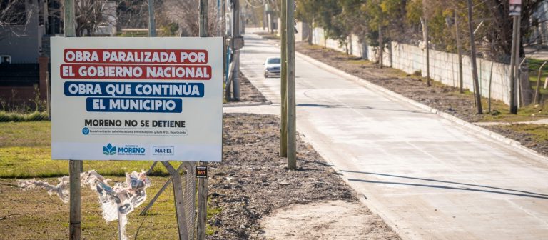 Mariel Fernández inauguró la obra de la Avenida Moctezuma en La Reja