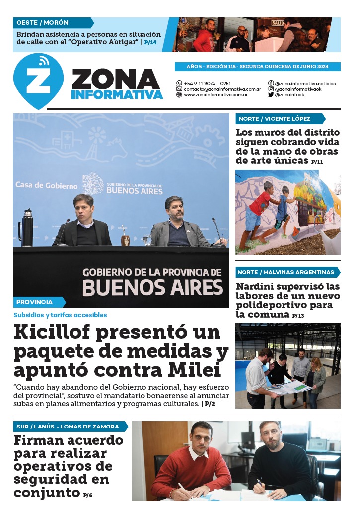 Zona Informativa 2° Quincena de Junio