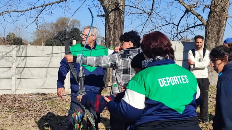 Jornada deportiva en Marcos Paz
