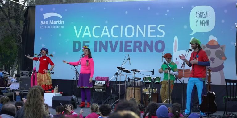 San Martín ofrece grandes propuestas gratuitas para las vacaciones de invierno