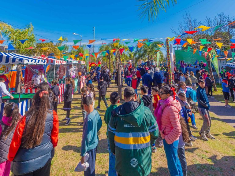 San Fernando empezó las actividades en plazas por el “Mes de las Infancias”