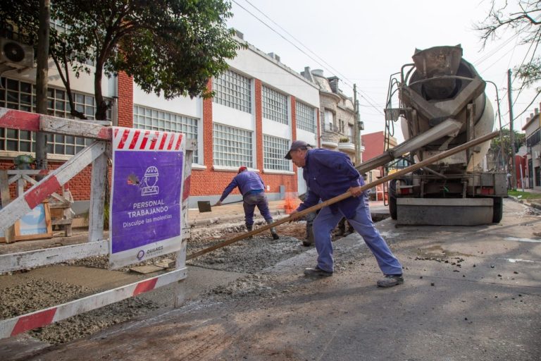 Extienden plan de bacheo en Quilmes Oeste
