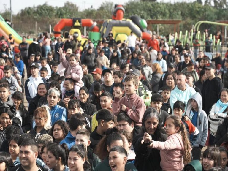 Miles de familias participaron de los festejos por el Mes de la Niñez