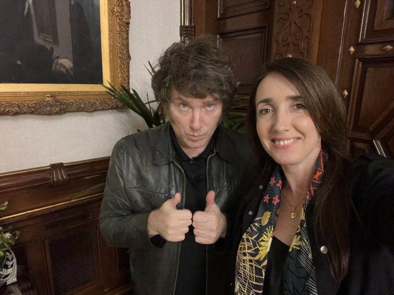 Milei se despegó de la visita de legisladores a Astiz: “Esa no es mi agenda”