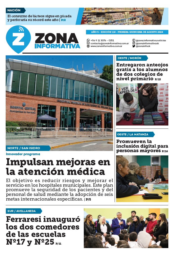 Zona Informativa 1° Quincena de Agosto