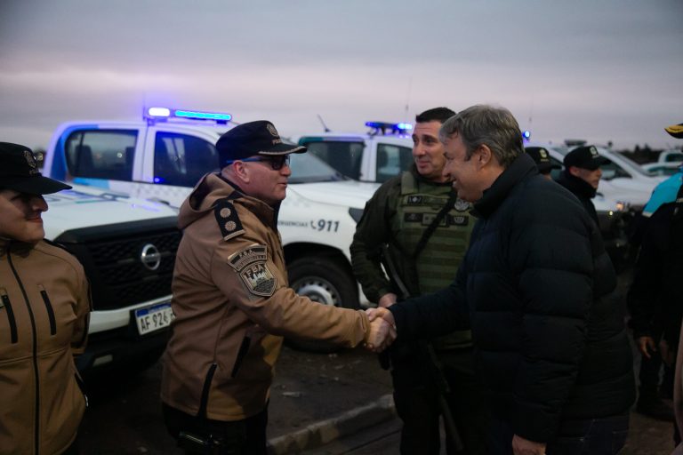 Cascallares supervisó un operativo policial en Almirante Brown