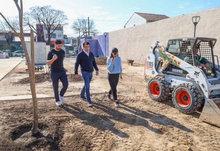 Avanzan las obras para tener un nuevo pulmón verde en Boulougne