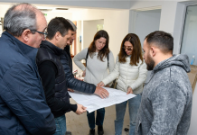 Avanzan obras sanitarias en San Vicente