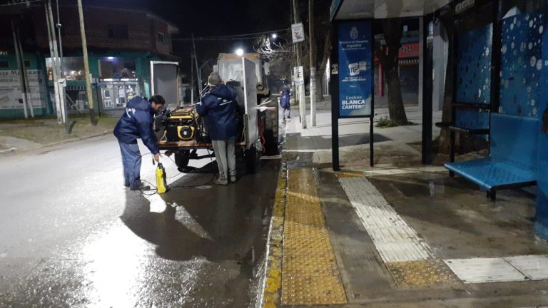 Puesta en valor de paradas de colectivos