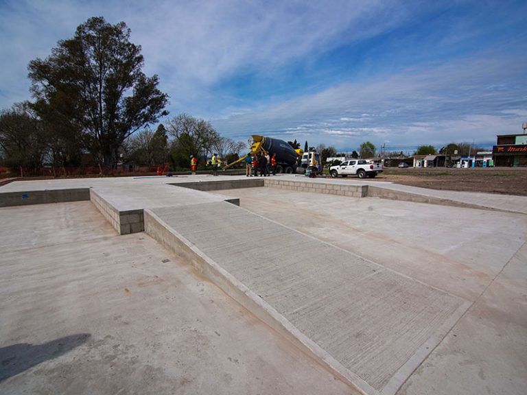 Avanza construcción de parque ambiental en Ingeniero Allan