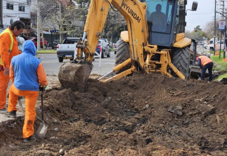 Comenzaron las obras de repavimentación en puntos clave de San Isidro