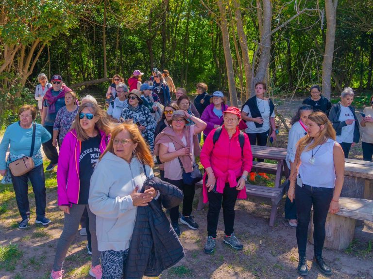 Adultos mayores de los Polideportivos visitan el EcoParque de San Fernando