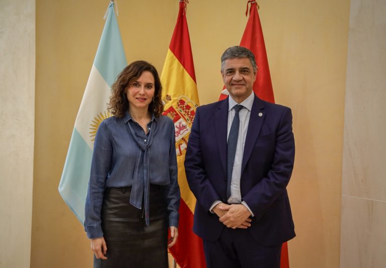 Jorge Macri se reunió en Madrid con Isabel Díaz Ayuso