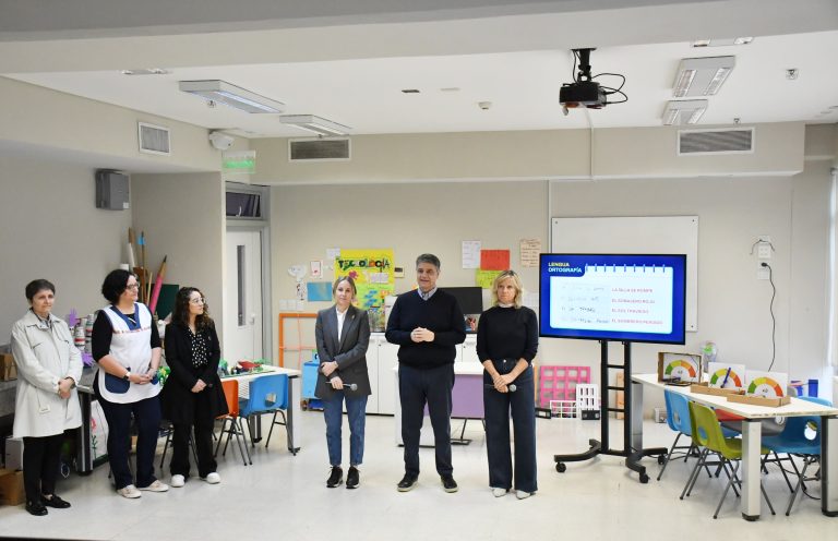 Jorge Macri presentó el nuevo diseño de contenidos de la escuela primaria