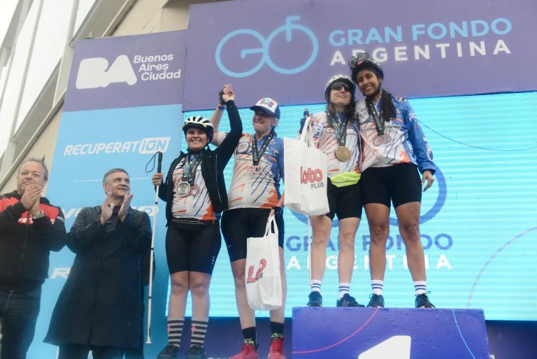 Jorge Macri premió a los competidores del “Gran Fondo Argentina”