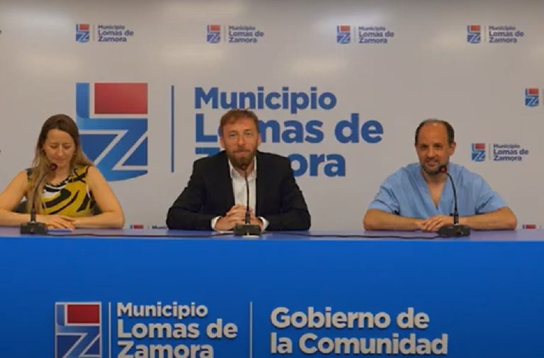 Otermín anunció el lanzamiento de Telemedicina Lomas