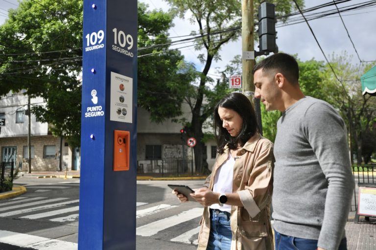Avanza la instalación de Puntos Seguros en Vicente López