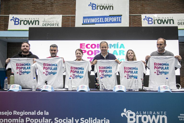 Almirante Brown fue sede del Quinto Consejo Regional de la Economía Popular