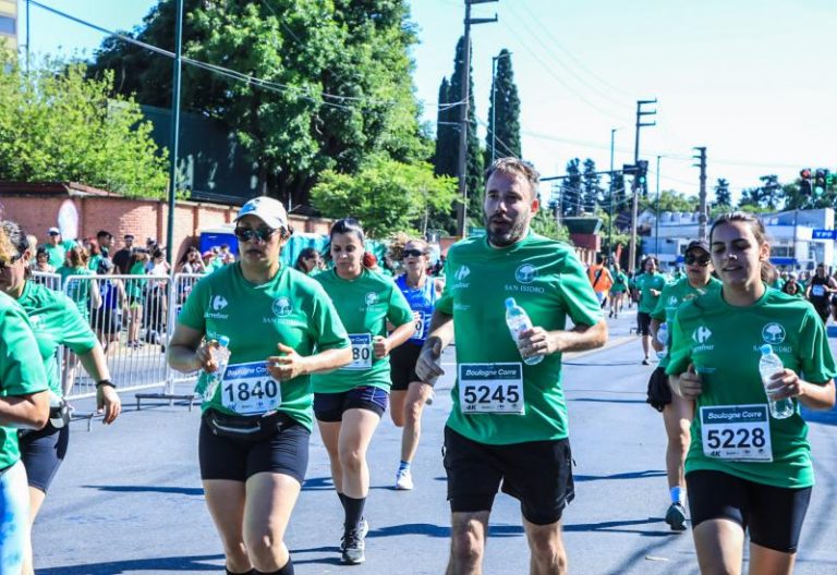 Más de 5 mil vecinos participaron de una nueva edición de “Boulogne Corre”
