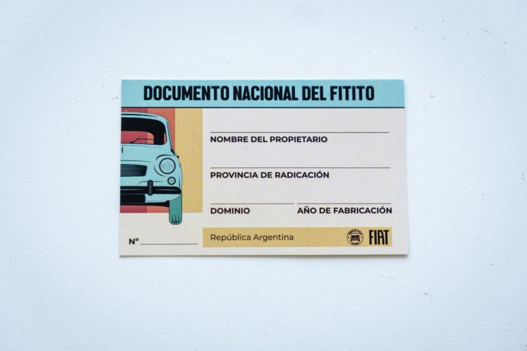 Lanzan un Documento Nacional del Fitito para todos los que tengan un Fiat 600 en cualquier parte del país