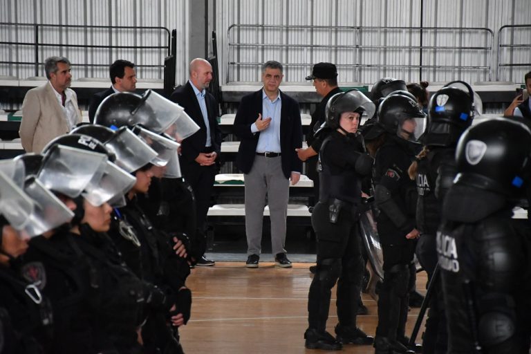 La Ciudad tiene un cuerpo especial de policías mujeres para las manifestaciones