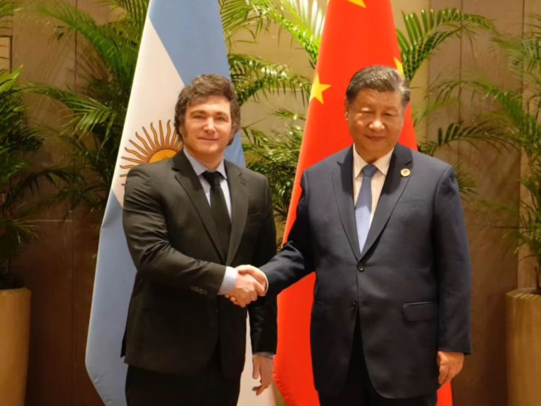Milei se reunió con Xi Jinping en la cumbre del G20