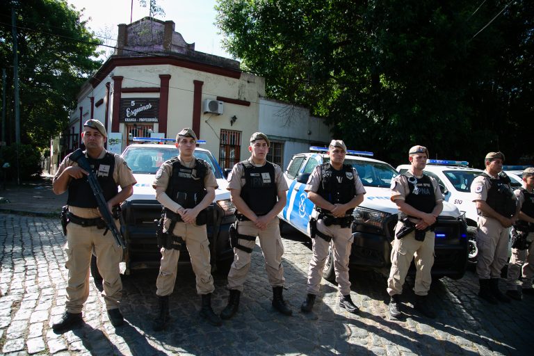 Megaoperativo de seguridad en los barrios de Almirante Brown