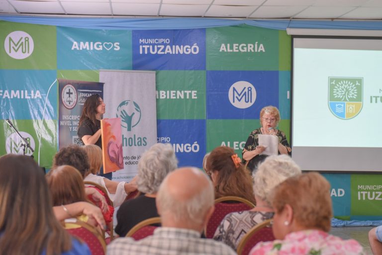 Pablo Descalzo encabezó un encuentro junto a Scholas Occurrentes