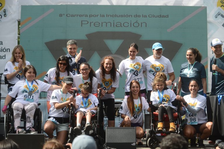 Hubo más de 600 participantes en la Carrera por la Inclusión de las personas con discapacidad