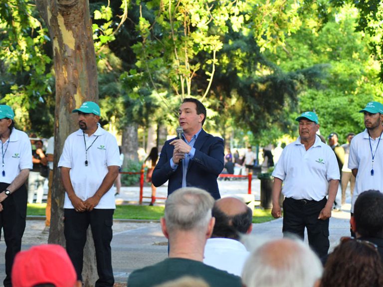 Inauguran renovación de la Plaza San Juan Bautista