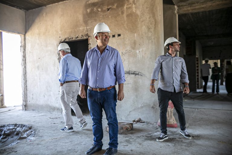 Avanza la construcción del Polo Educativo en Glew