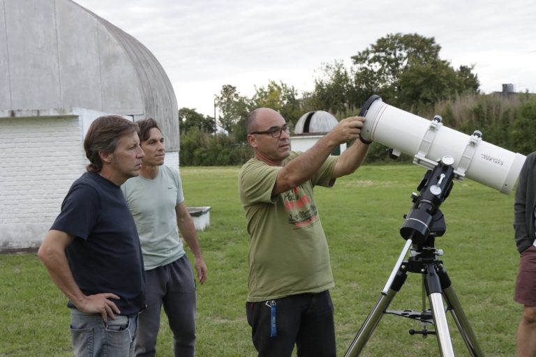 San Miguel realizó una gran jornada de observación astronómica