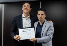 Ariel Bordaisco fue galardonado como el mejor legislador del año