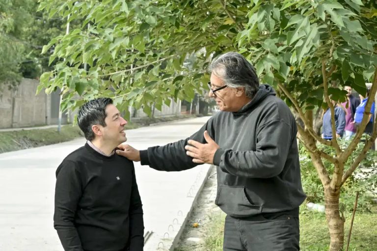 Nardini visitó obras clave para el desarrollo de Ing. Pablo Nogués
