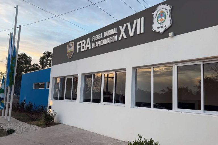 Se inauguró una nueva base policial en Spegazzini