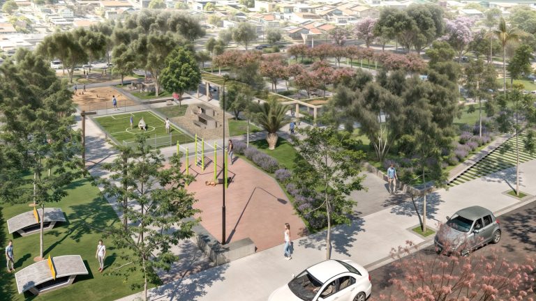 El Municipio renovará por completo la Plaza Belgrano en Villa Adelina