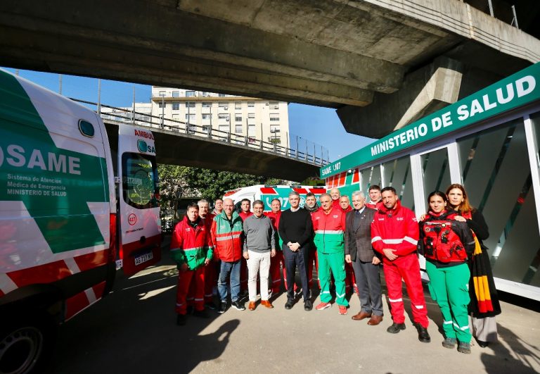 El SAME amplía su servicio con una nueva base operativa en un punto clave de la Ciudad